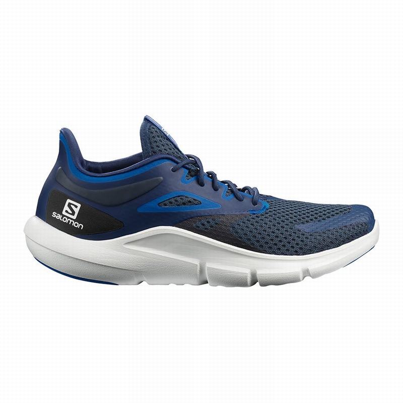 Salomon Israel PREDICT MOD - Mens Road Running Shoes - Navy/White (JRNI-38491)